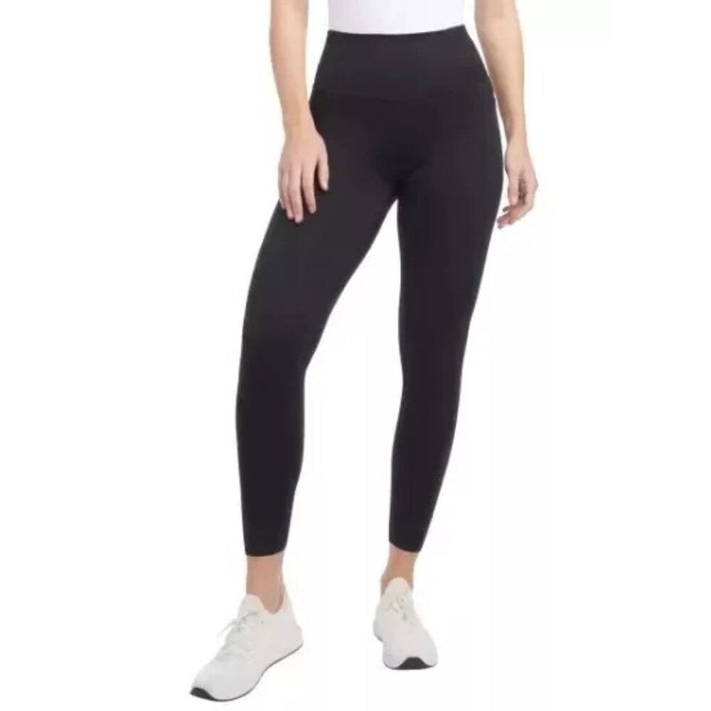 Danskin Sm Activewear High Rise Non Slip Athletic Leggings Tulip Ankle Hem Pants